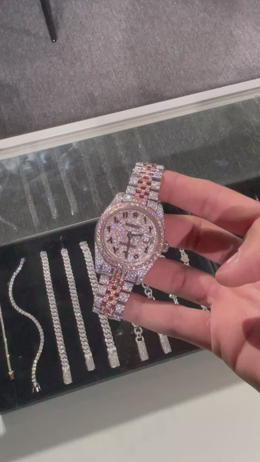 VVS CUSTOM WATCH 41MM (Highest Quality)